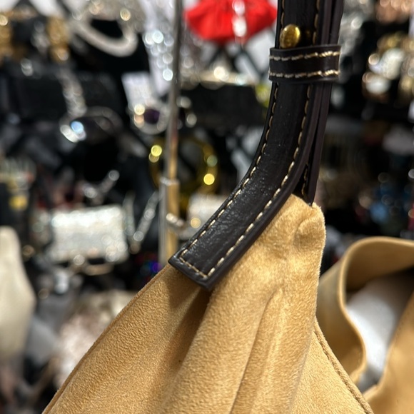 Suede oversize shoulder, Handbag - Picture 5 of 14